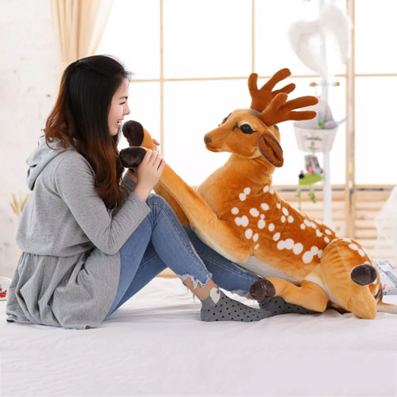 30/40/50cm Stuffed animal Dolls Squatting Deer Charming Soft Toys and Plush toys Comfortable to Touch Realistic Deer
30/40/50cm Stuffed animal Dolls Squatting Deer Charming Soft Toys and Plush toys Comfortable to Touch Realistic Deer