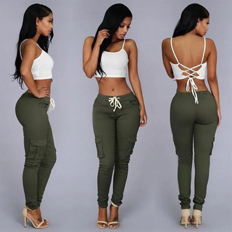 Aelorxin Summer Casual Multi Pocket Women Pants High Waist Solid White Red Army Khaki Shiny Pencil Pants Capris Women Trousers
Aelorxin Summer Casual Multi Pocket Women Pants High Waist Solid White Red Army Khaki Shiny Pencil Pants Capris Women Trousers