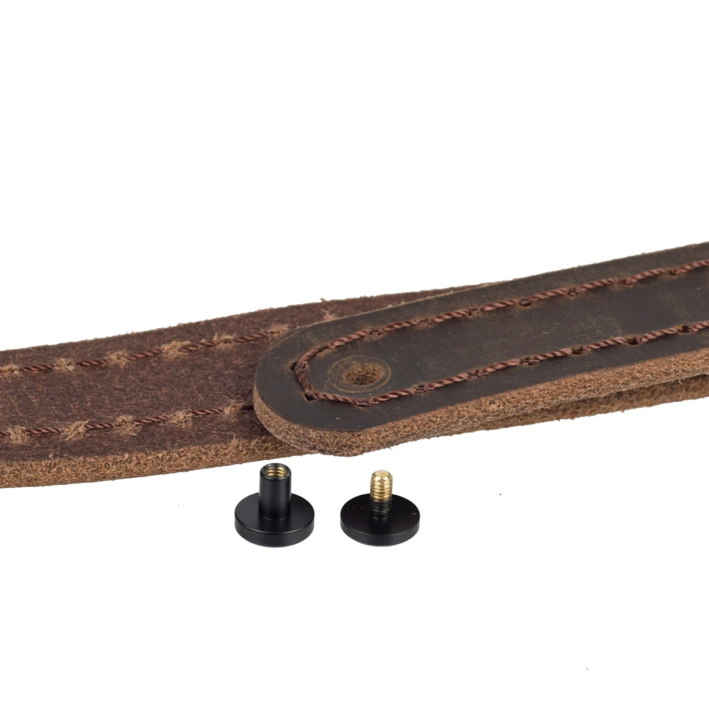 Buff Hide Genuine Leather Rifle Gun Sling 1 inch Wide Vintage Brown Crazy Horse Stitched Adjustable Shoting Leather Strap
Buff Hide Genuine Leather Rifle Gun Sling 1 inch Wide Vintage Brown Crazy Horse Stitched Adjustable Shoting Leather Strap