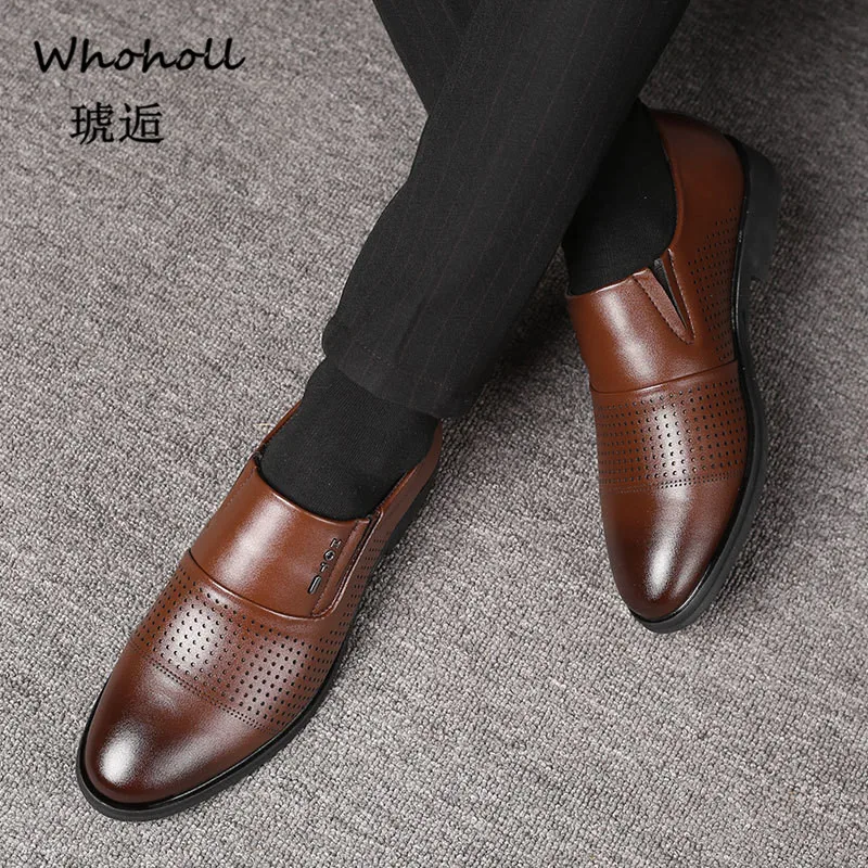 Whoholl Classic Business Men's Dress Shoes Fashion Elegant Formal Wedding Shoes Men Slip on Office Oxford Shoes for Men Black 48
Whoholl Classic Business Men's Dress Shoes Fashion Elegant Formal Wedding Shoes Men Slip on Office Oxford Shoes for Men Black 48