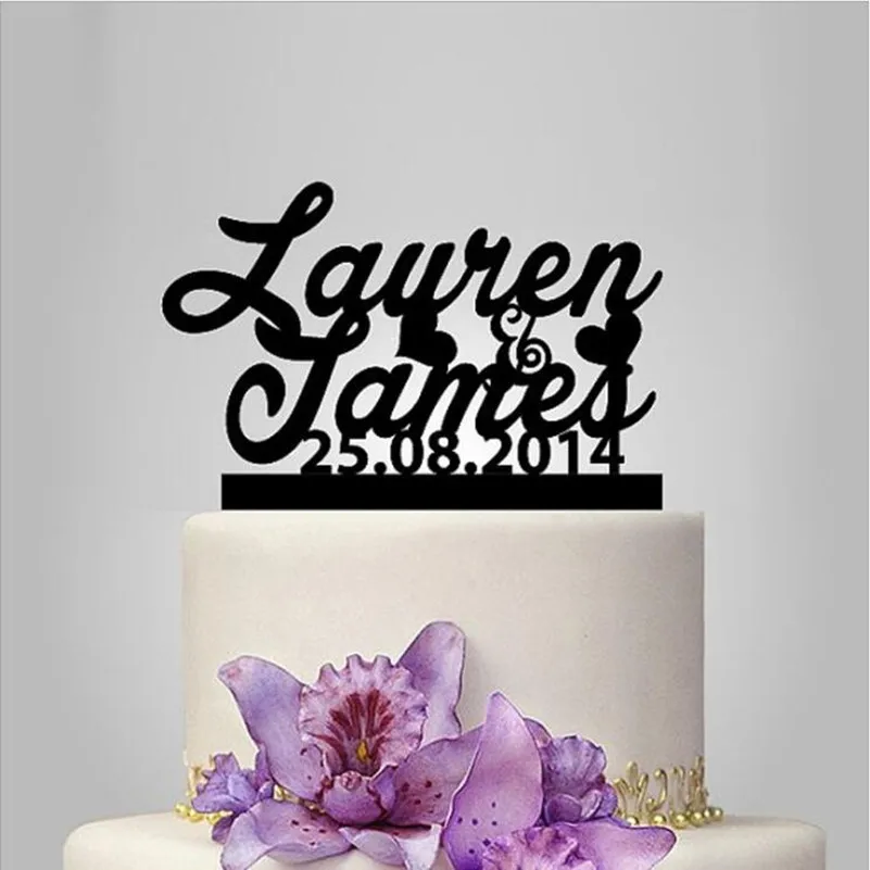 Name of Bride & Groom Wedding Cake Topper/wedding Stand/wedding Decoration /Custom Topper
Name of Bride & Groom Wedding Cake Topper/wedding Stand/wedding Decoration /Custom Topper