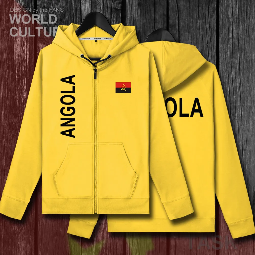 Republic of Angola Angolan AGO mens zipper fleeces hoodies winter jerseys men jacket and clothes nation country sweatshirt coat
Republic of Angola Angolan AGO mens zipper fleeces hoodies winter jerseys men jacket and clothes nation country sweatshirt coat