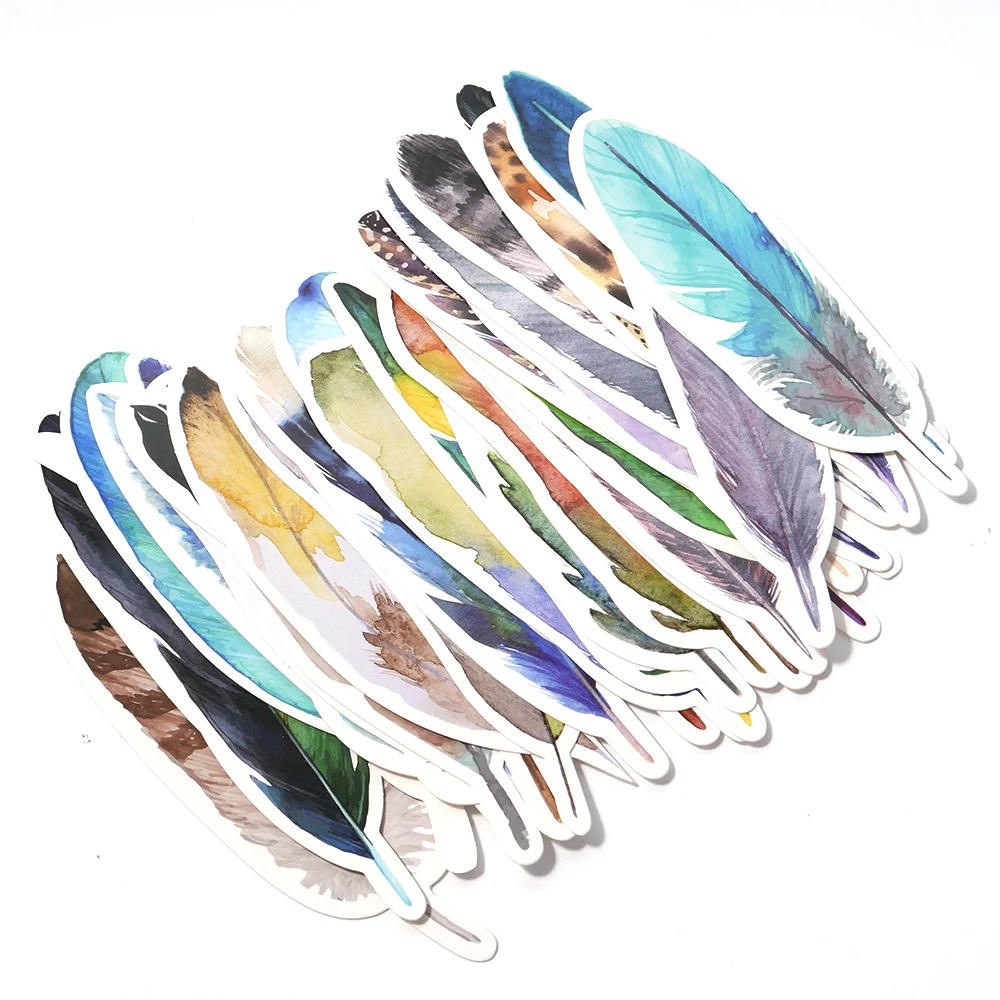 30Pcs/Box Feather Bookmark Marker Paper Cartoon Bookmark Student Gift Stationery Film Bookmark Office School Supplies
30Pcs/Box Feather Bookmark Marker Paper Cartoon Bookmark Student Gift Stationery Film Bookmark Office School Supplies