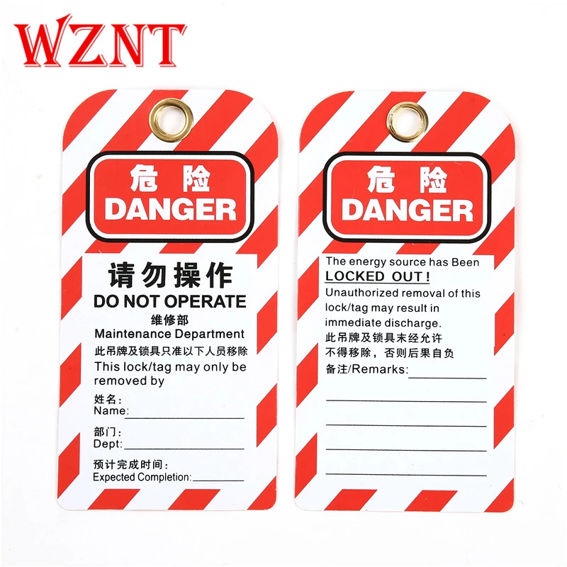 12pcs free shipping Durable PVC Safety Lockout padlock tag tuff tags do not operate tag Content can be customized
12pcs free shipping Durable PVC Safety Lockout padlock tag tuff tags do not operate tag Content can be customized