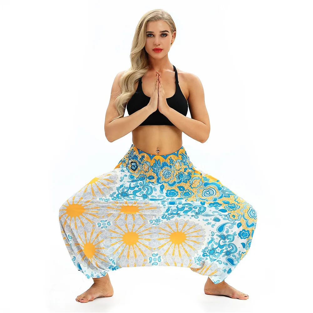 2019 Summer Harem Pants Oversized Pantalon Fleuri Women Chic Boho Ethnic Printed Trousers Female Sarouel Casual Lantern Pants
2019 Summer Harem Pants Oversized Pantalon Fleuri Women Chic Boho Ethnic Printed Trousers Female Sarouel Casual Lantern Pants
