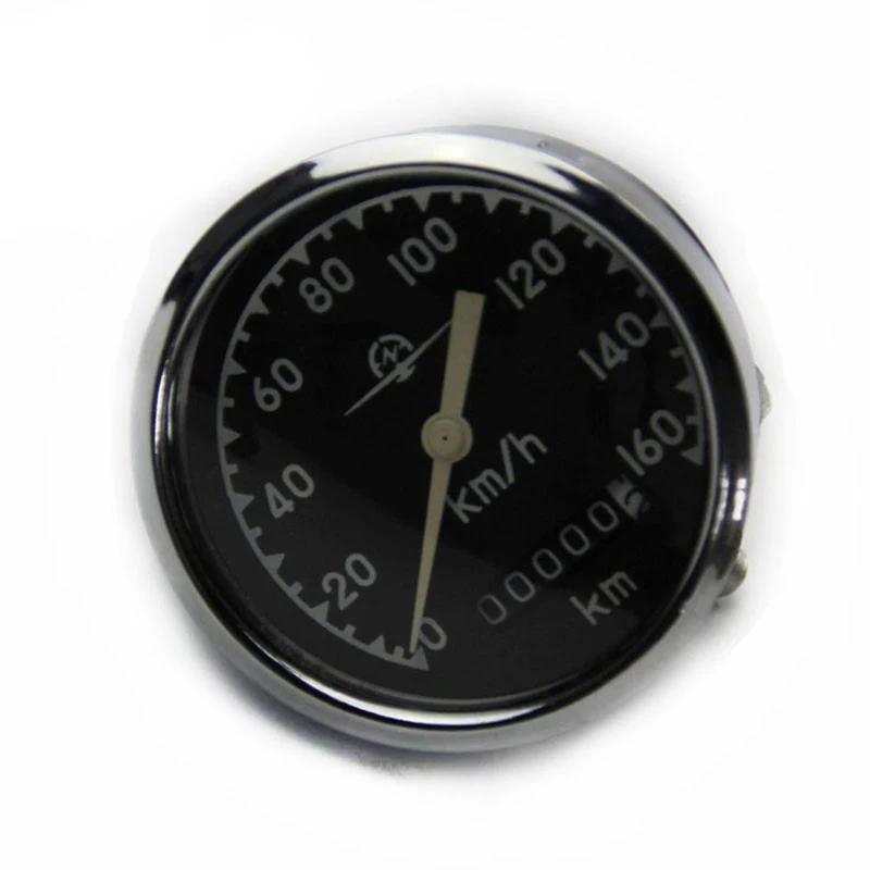 Ural CJ-K750 M72 retro round speedometer original style 0-160 km install at headlight case For BMW R50 R1 R12 R 71
Ural CJ-K750 M72 retro round speedometer original style 0-160 km install at headlight case For BMW R50 R1 R12 R 71