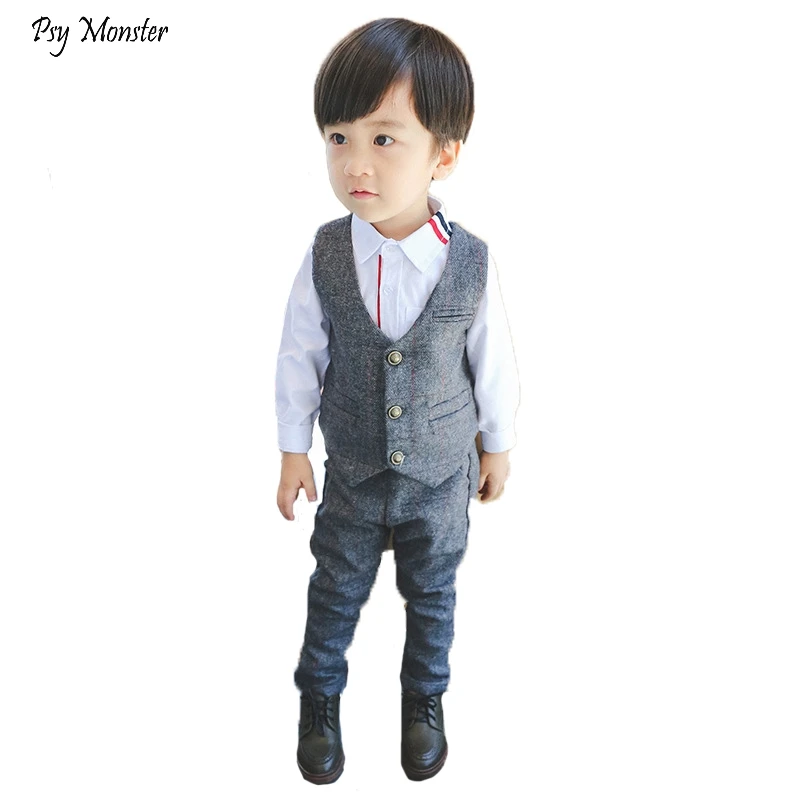 Spring Autumn Children's Vest Suit Set New Korean Boys Vest Pants 2pcs Outfits Kids Wedding Party Prom Performance Costume
Spring Autumn Children's Vest Suit Set New Korean Boys Vest Pants 2pcs Outfits Kids Wedding Party Prom Performance Costume