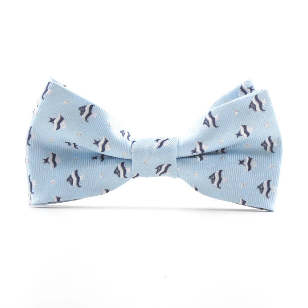 New Women Men's Bow Tie Fish Club Party Business Daily Recreation Blue Polyester Ties
New Women Men's Bow Tie Fish Club Party Business Daily Recreation Blue Polyester Ties