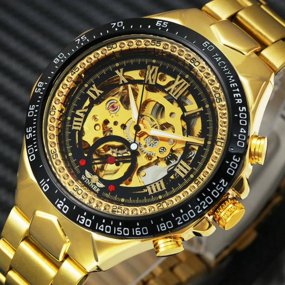 Часы T WINNER мужские автоматические механические стальные|gift gifts|gifts malegift men |