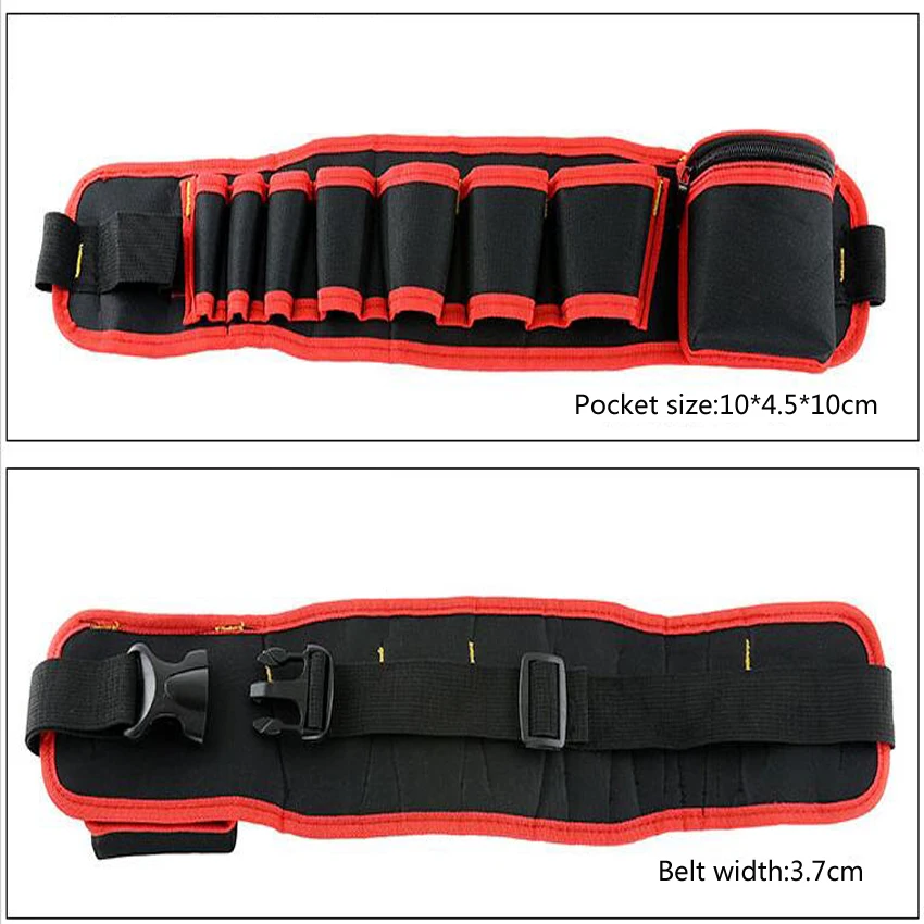 Multi-color Electricians Tool Belt Repair Pouch Pocket Tool Waist Bag Multifunctional Waterproof Carpenter Oxford cloth Tool Bag
Multi-color Electricians Tool Belt Repair Pouch Pocket Tool Waist Bag Multifunctional Waterproof Carpenter Oxford cloth Tool Bag