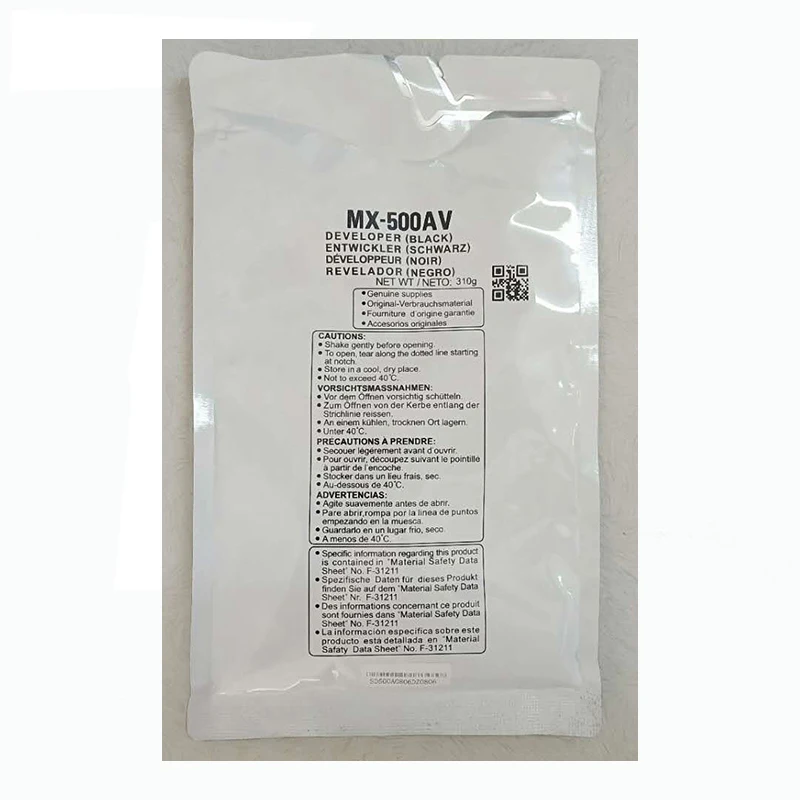 2x compatible MX-500CV/AV for Sharp MX M 363 453 503 4528 N U MX-M363U/453U/503U/363N/453N/503N/4528U Developer Iron Powder
2x compatible MX-500CV/AV for Sharp MX M 363 453 503 4528 N U MX-M363U/453U/503U/363N/453N/503N/4528U Developer Iron Powder