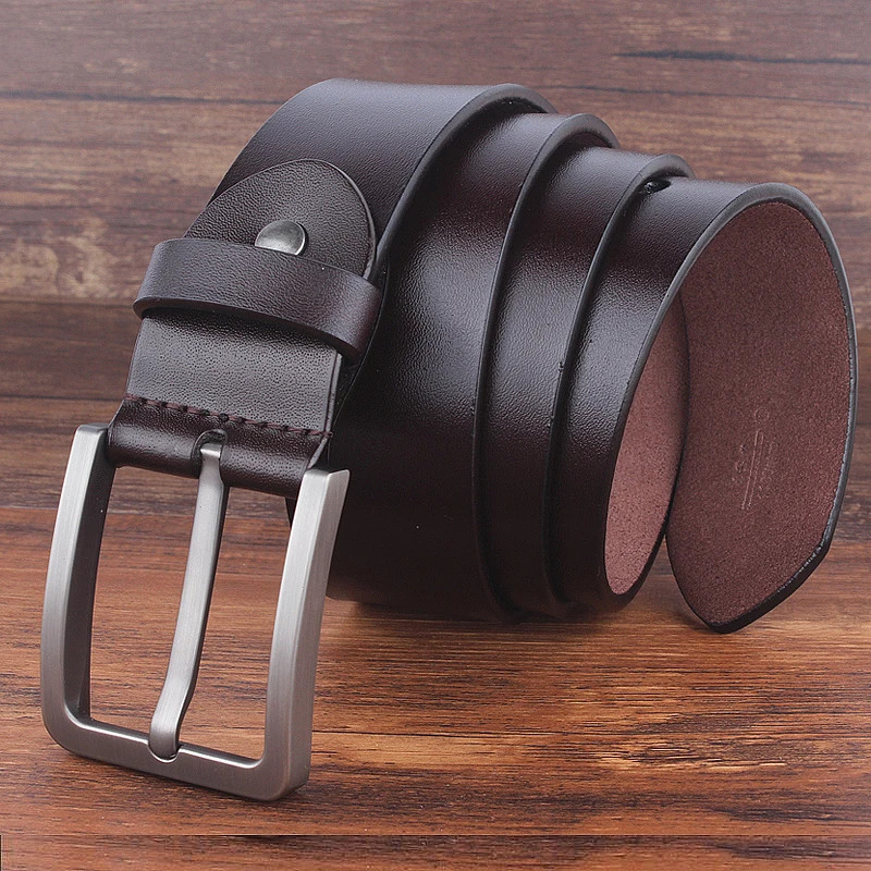 Fashion Men classic Belt Genuine Leather Luxury Designer Brown Vintage Waiststrap For Jeans Cinturon Cowboy Hombre Dropshipping
Fashion Men classic Belt Genuine Leather Luxury Designer Brown Vintage Waiststrap For Jeans Cinturon Cowboy Hombre Dropshipping