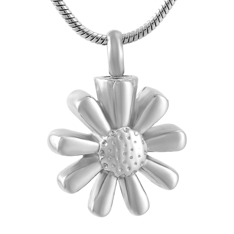Sunflower Women Cremation Urn Necklace 316L Stainless Steel Cremation Jewelry for Ashes Pendant Necklace Accessaries
Sunflower Women Cremation Urn Necklace 316L Stainless Steel Cremation Jewelry for Ashes Pendant Necklace Accessaries