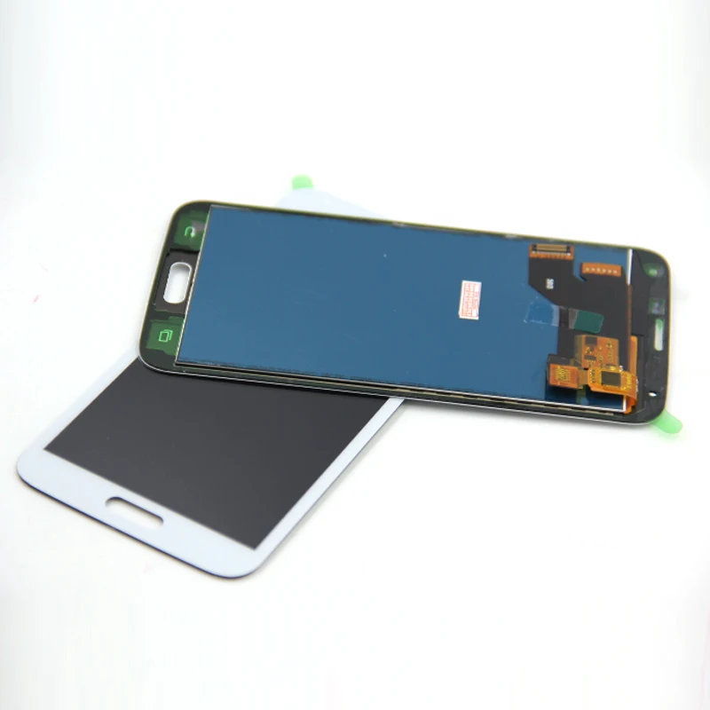 S5 G900 LCD Замена для Samsung GALAXY G900F ЖК-дисплей сенсорный экран дигитайзер сборка белый