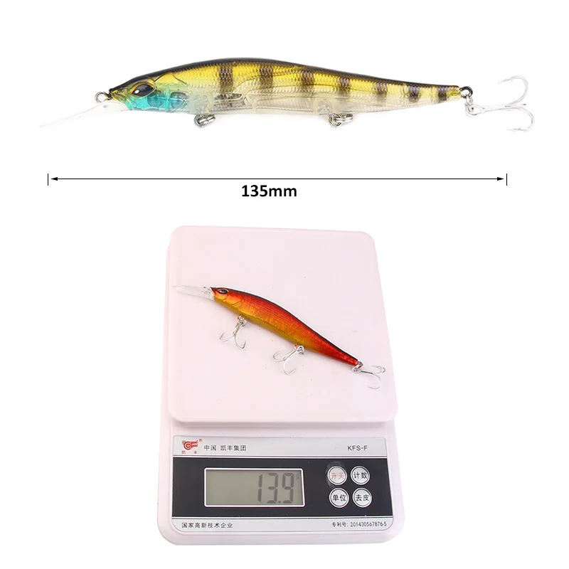 8Pcs/lot Lifelike Minnow Crankbait Fishing Bait Lures For Sea River Artificial Hard Laser Baits With 3 Treble Hooks
8Pcs/lot Lifelike Minnow Crankbait Fishing Bait Lures For Sea River Artificial Hard Laser Baits With 3 Treble Hooks
