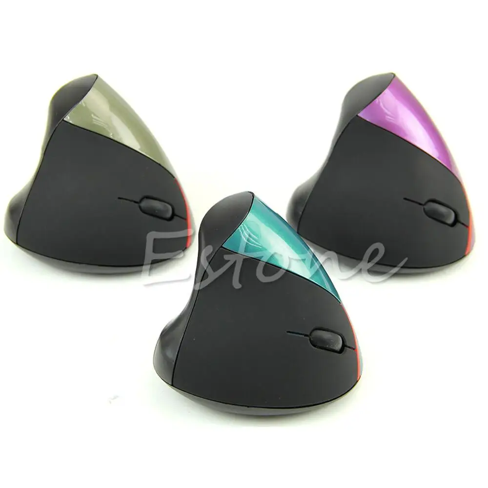 New 1 Set Mouse Ergonomic Design Optical Mouse 1600 DPI Wireless USB Vertical for Computer PC
New 1 Set Mouse Ergonomic Design Optical Mouse 1600 DPI Wireless USB Vertical for Computer PC