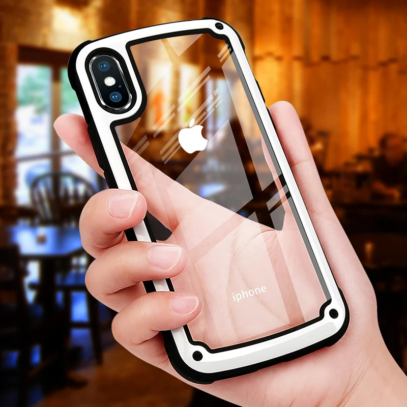 Противоударный чехол с воздушной подушкой для iPhone XR X XS Max 8 7 Plus роскошный
