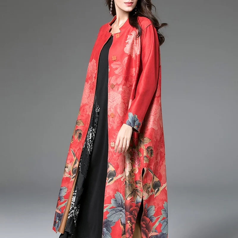 Trench coat for women Chinese style long coats woman winter 2019 autumn trending styles female ladies warm trenchcoat AA4209
Trench coat for women Chinese style long coats woman winter 2019 autumn trending styles female ladies warm trenchcoat AA4209