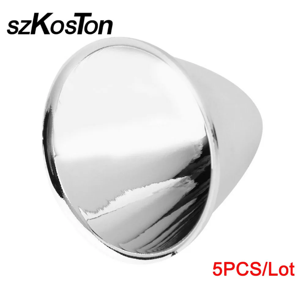 5PCS Replacement Aluminum Silver Reflector Cup for C8 XM-L Flashlight DIY Spotlight LED Flashlight Plastic Plating Reflector Cup
5PCS Replacement Aluminum Silver Reflector Cup for C8 XM-L Flashlight DIY Spotlight LED Flashlight Plastic Plating Reflector Cup