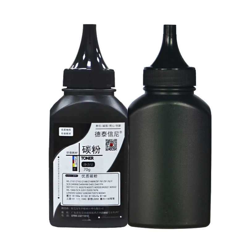 1 бутылка совместимый тонер-порошок черный для лазерного принтера Samsung SCX-4321 4521F