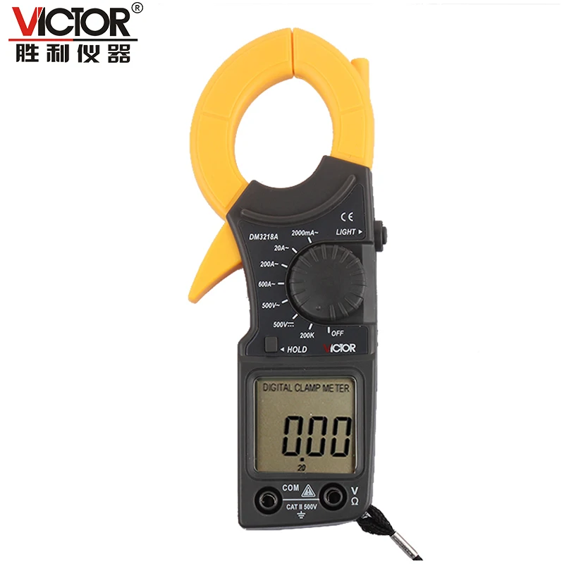 Victor 3 1/2 DM3218A Digital Clamp Meter Precision 0.001A VC3218A Clamp Meter With Black Bag
Victor 3 1/2 DM3218A Digital Clamp Meter Precision 0.001A VC3218A Clamp Meter With Black Bag