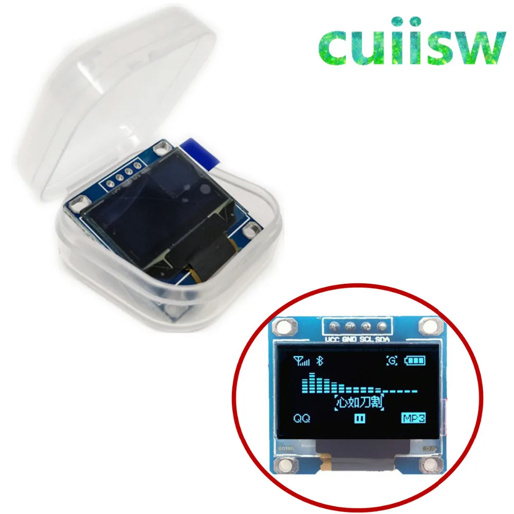 2016 Новый дизайн 10 шт./лот 4pin Новый 128X64 OLED синий модуль ЖК-дисплея 0,96 дюйма I2C IIC Communicate
2016 Новый дизайн 10 шт./лот 4pin Новый 128X64 OLED синий модуль ЖК-дисплея 0,96 дюйма I2C IIC Communicate