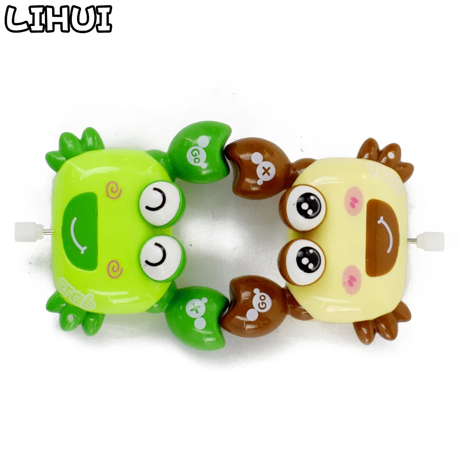 1Pcs Lovely Crab Wind Up Toy Random Color Cute Anime Clockwork Toys Colorful Crawling Crab for Kids Baby Classic Toy
1Pcs Lovely Crab Wind Up Toy Random Color Cute Anime Clockwork Toys Colorful Crawling Crab for Kids Baby Classic Toy