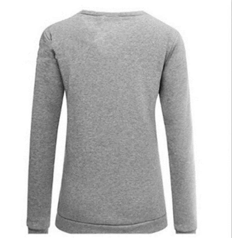 New Women Casual Autumn Wear Long Sleeve Hoodie Sweatshirt Letter Printing Gray Casual Hooded Coat Pullover Tops
New Women Casual Autumn Wear Long Sleeve Hoodie Sweatshirt Letter Printing Gray Casual Hooded Coat Pullover Tops
