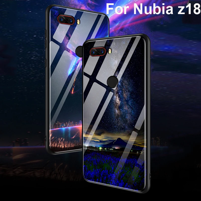 Чехол для Nubia z18, чехол с закаленным стеклом и мягким краем, задняя крышка 5,99 дюйма для Nubia z18 NX606, стеклянный чехол s nubia z18 NX606, чехол
Чехол для Nubia z18, чехол с закаленным стеклом и мягким краем, задняя крышка 5,99 дюйма для Nubia z18 NX606, стеклянный чехол s nubia z18 NX606, чехол