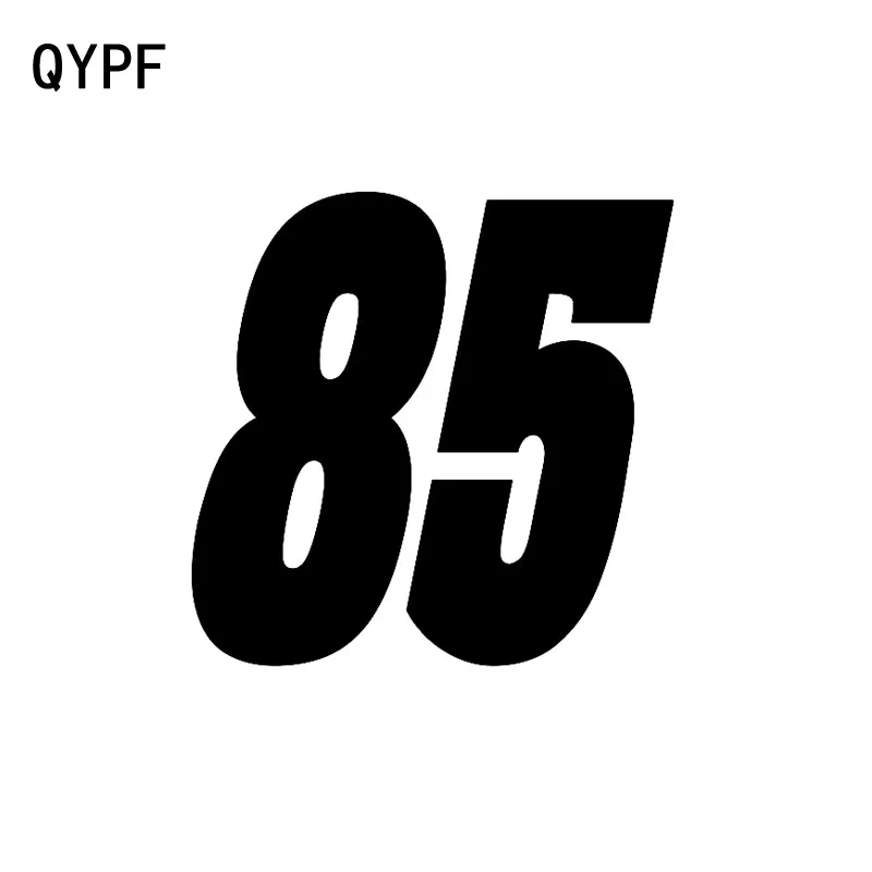 QYPF, 14,5 см * 14,2 см, IVivid Number 85, виниловая ретро-отражающая наклейка на автомобиль, черная/серебряная наклейка, аксессуары стандарта
QYPF, 14,5 см * 14,2 см, IVivid Number 85, виниловая ретро-отражающая наклейка на автомобиль, черная/серебряная наклейка, аксессуары стандарта