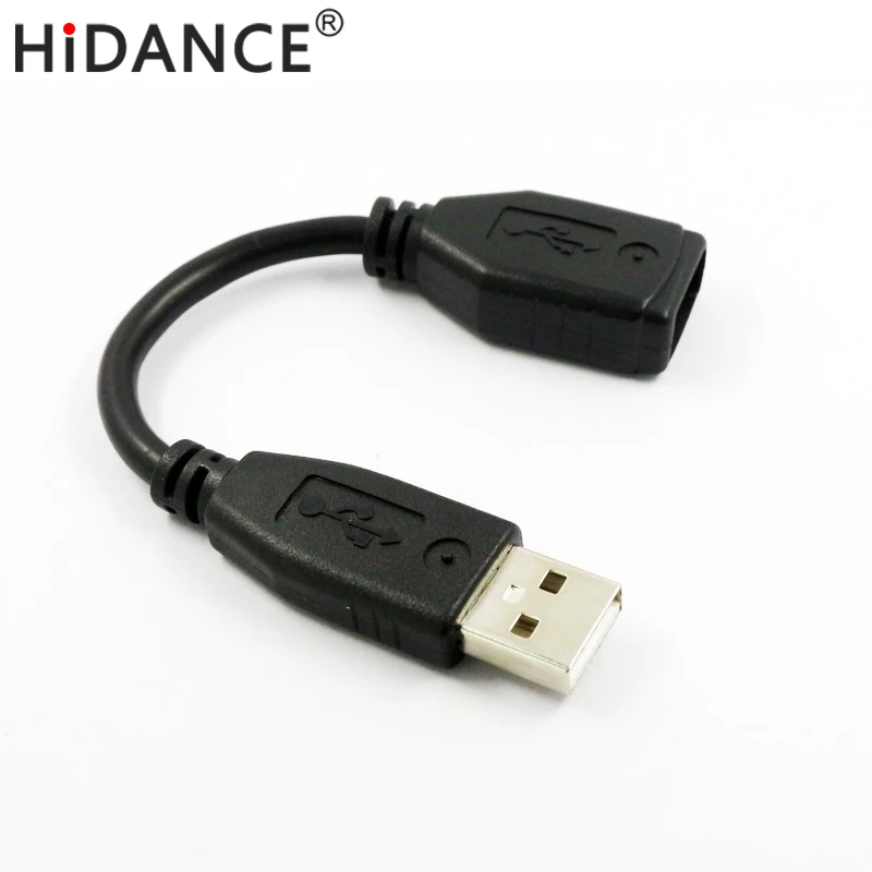 1pc High Quality Black USB 2.0 Male To FeMale M/F Extension Connector Adapter Cable Cord Wire hot new 17CM
1pc High Quality Black USB 2.0 Male To FeMale M/F Extension Connector Adapter Cable Cord Wire hot new 17CM