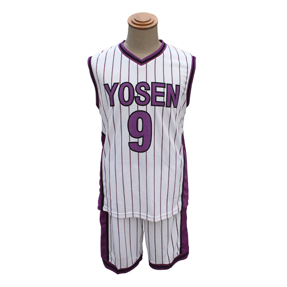 Brdwn Kuroko's баскетбольная унисекс мурасакибару atсуши YOSEN школа № 9 Косплей баскетбольная форма
Brdwn Kuroko's баскетбольная унисекс мурасакибару atсуши YOSEN школа № 9 Косплей баскетбольная форма