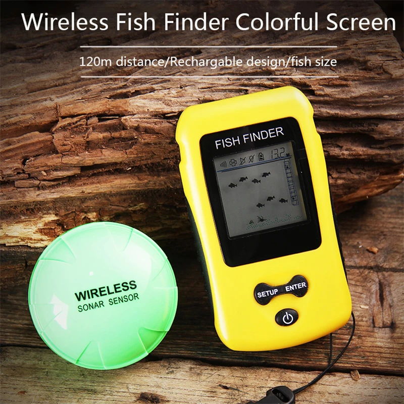 Free Shipping! Brand New KDR Colorful Fish Finder Wireless Sonar Sensor Transducer Depth Echo Sounder Recharged Sensor
Free Shipping! Brand New KDR Colorful Fish Finder Wireless Sonar Sensor Transducer Depth Echo Sounder Recharged Sensor