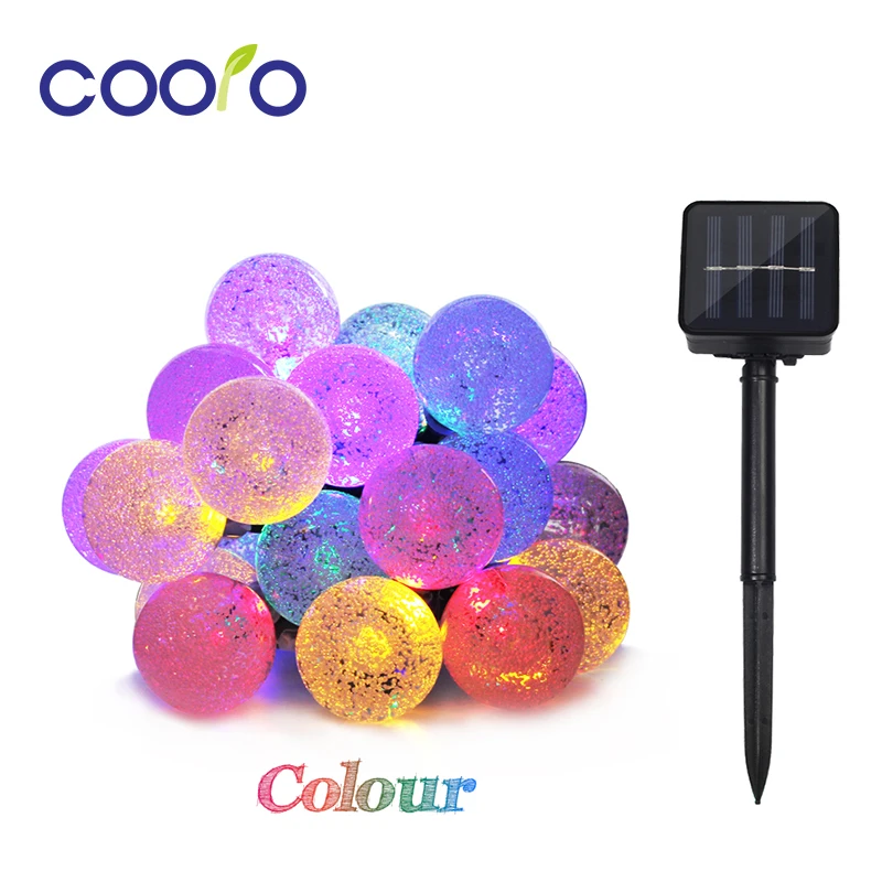 4.8M 20LED Crystal Ball String Lights Solar Powered Fairy Light For Wedding Christmas Party Festival Outdoor Indoor Decoration
4.8M 20LED Crystal Ball String Lights Solar Powered Fairy Light For Wedding Christmas Party Festival Outdoor Indoor Decoration