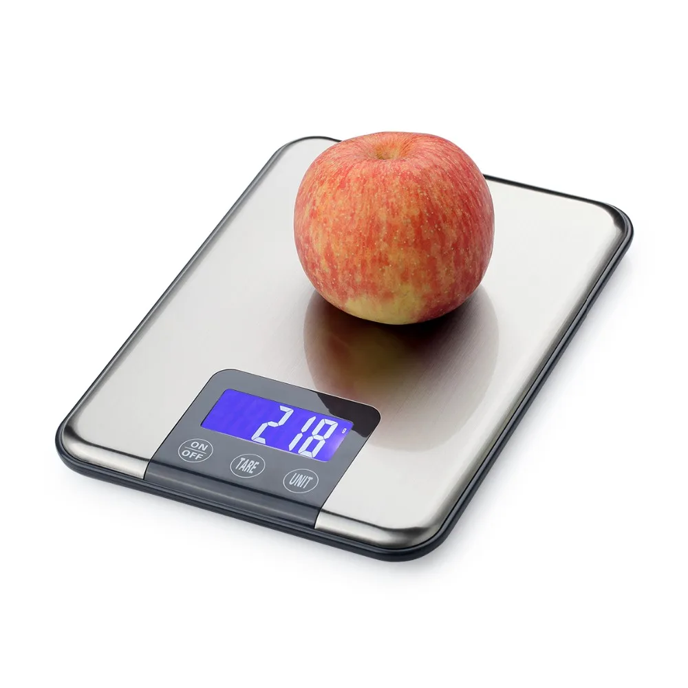 Цифровые кухонные весы 5000 г * 1 5 кг x большие тонкие пищевые диетические