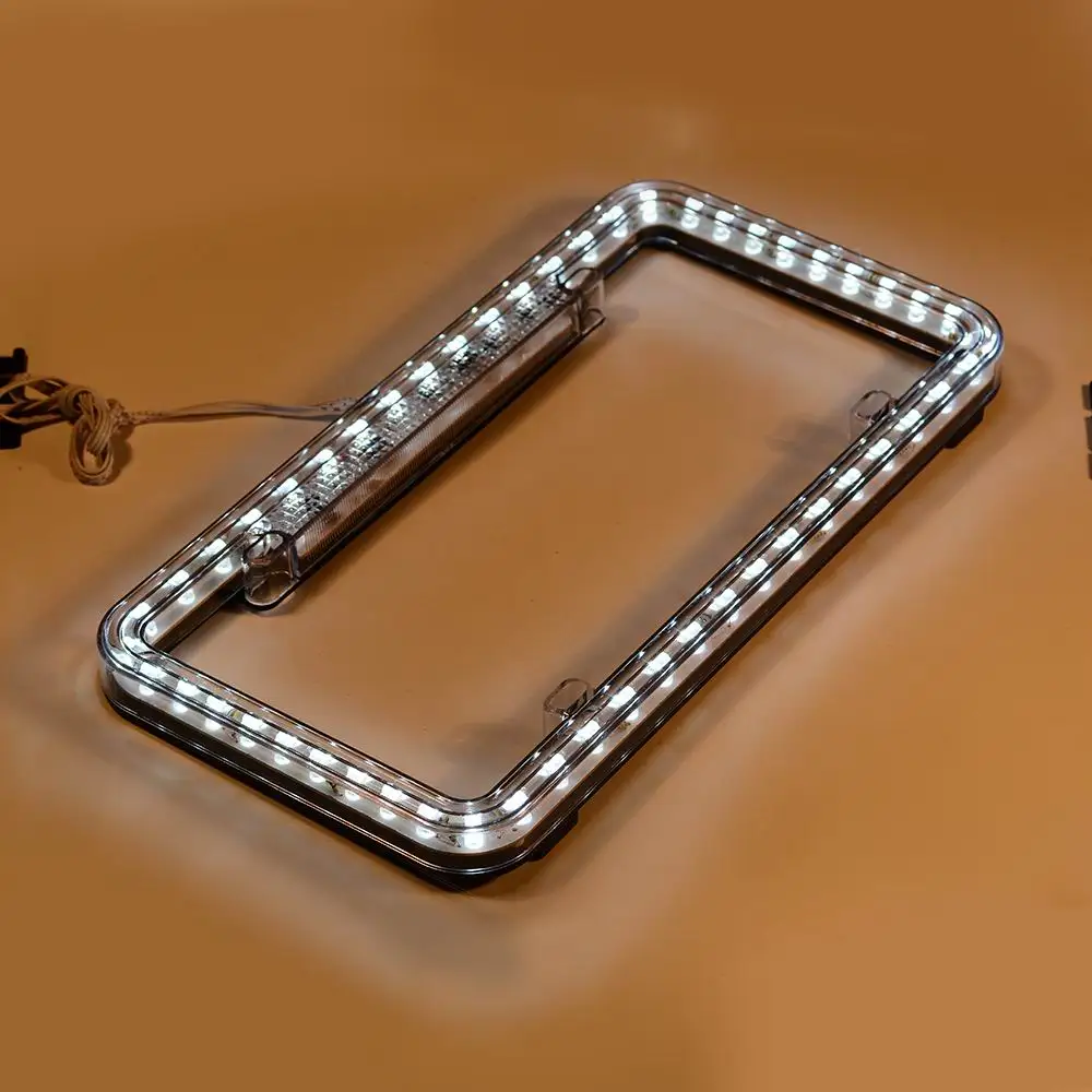 Universal Car Auto 12V 54 LEDs License Plate Frame DRL Flash Muti-Models White LED Light (0271)
Universal Car Auto 12V 54 LEDs License Plate Frame DRL Flash Muti-Models White LED Light (0271)