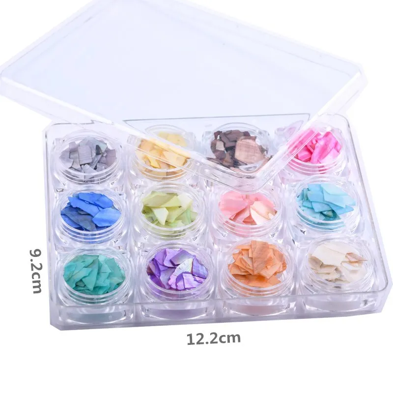 12pcs/Set 3D Abalone Shell Irregular Nail Art Decorations UV Gel Flake Slider Nails Shimmer Pearl Manicure Accessories
12pcs/Set 3D Abalone Shell Irregular Nail Art Decorations UV Gel Flake Slider Nails Shimmer Pearl Manicure Accessories