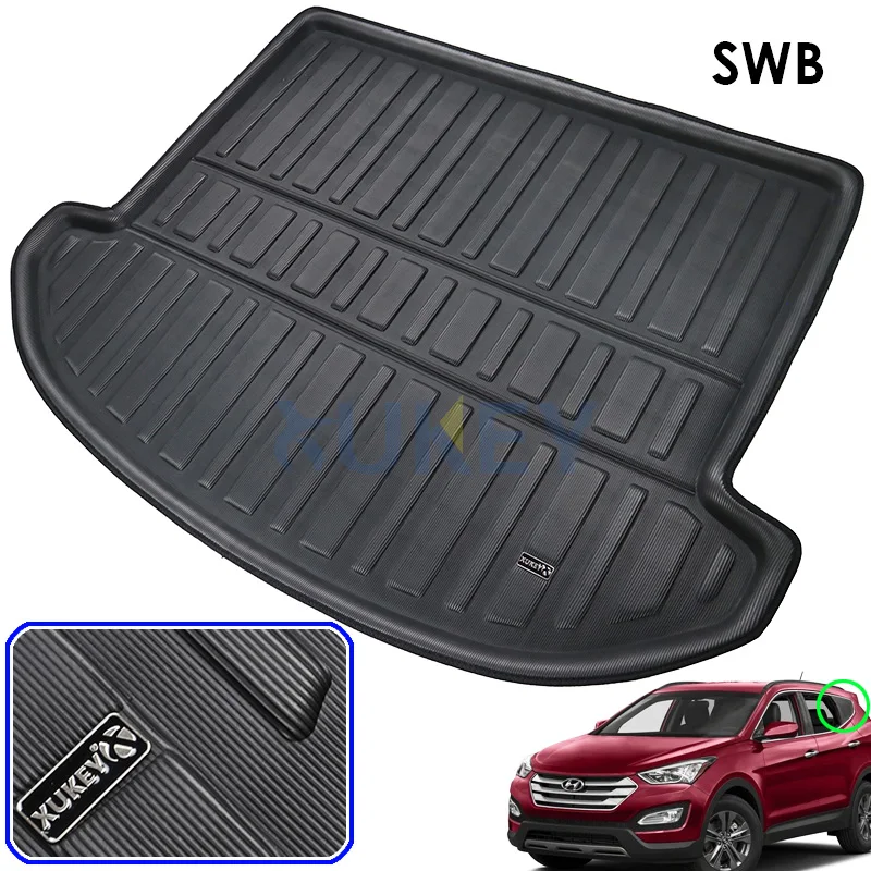 Fit For Hyundai Santa Fe 7 Seater 2013 2014 2015-2018 Rear Trunk Cargo Mat Boot Liner Tray Floor Carpet Mud Kick Protector Pad
Fit For Hyundai Santa Fe 7 Seater 2013 2014 2015-2018 Rear Trunk Cargo Mat Boot Liner Tray Floor Carpet Mud Kick Protector Pad