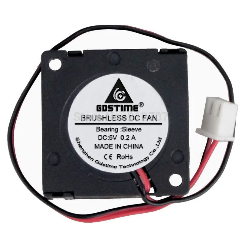 10PCS Gdstime DC 5V 30mm x 30mm x 10mm Smart 30mm Sleeve Blower Fan 30*30*10mm small 3D Printer Laptop Cooling Fan 3cm
10PCS Gdstime DC 5V 30mm x 30mm x 10mm Smart 30mm Sleeve Blower Fan 30*30*10mm small 3D Printer Laptop Cooling Fan 3cm
