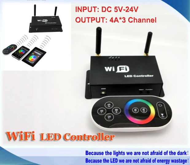 Устройство управления светодиодными лентами 12 В RF Wi Fi RGB для Android или IOS с
