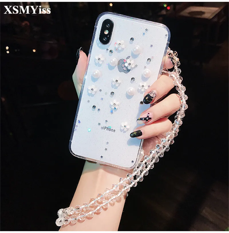 XSMYiss Phone Case For iphone 12 11 Pro 6 6S 7 8 Plus X XS MAX XR Luxury Bling Diamond Pearl Flower Star Epoxy Soft Back Cover
XSMYiss Phone Case For iphone 12 11 Pro 6 6S 7 8 Plus X XS MAX XR Luxury Bling Diamond Pearl Flower Star Epoxy Soft Back Cover