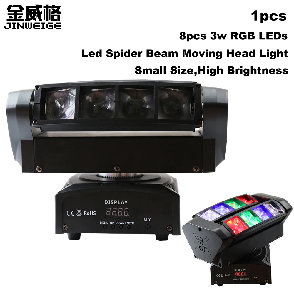 Бесплатная доставка, миниатюрный светодиодный RGB светильник 8x3 Вт с пауком, движущийся головной светильник, угол освещения 4,5 градусов, сцен...
Бесплатная доставка, миниатюрный светодиодный RGB светильник 8x3 Вт с пауком, движущийся головной светильник, угол освещения 4,5 градусов, сцен...
