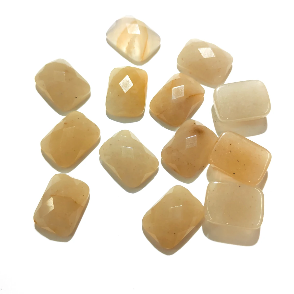 10 PCS Section Surface Yellow Jade Stone Stone Cabochon No Hole for Making Jewelry Size12x16mm
10 PCS Section Surface Yellow Jade Stone Stone Cabochon No Hole for Making Jewelry Size12x16mm