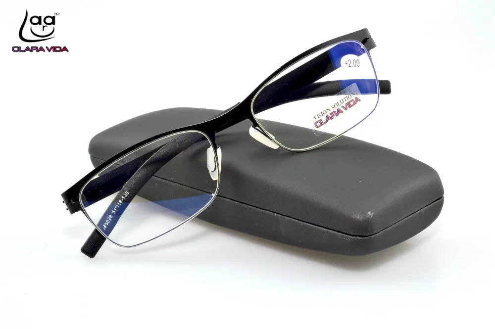 =CLARA VIDA=SOLDERLESS SPECIAL HINGE ANTI BLUE RAY EYE PROTECTION HINGELESS NEW DESIGN READING GLASSES +1 +1.5 +2 +2.5 +3 +3.5+4
=CLARA VIDA=SOLDERLESS SPECIAL HINGE ANTI BLUE RAY EYE PROTECTION HINGELESS NEW DESIGN READING GLASSES +1 +1.5 +2 +2.5 +3 +3.5+4