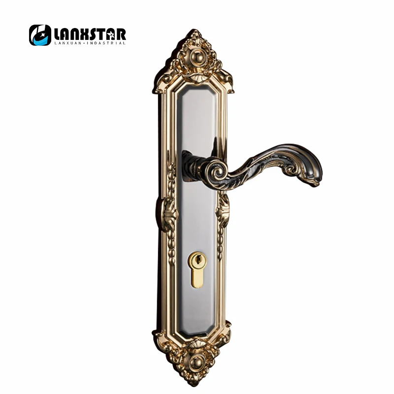 Long Term Supply High Quality European Style Zinc Alloy Indoor Handle Lock Mute Lockcore Room Wood Door Locks
Long Term Supply High Quality European Style Zinc Alloy Indoor Handle Lock Mute Lockcore Room Wood Door Locks