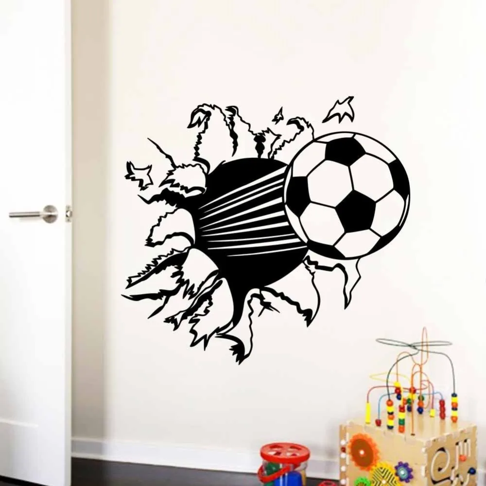 3 d football removable vinyl wallpaper living room bedroom PVC material Home Art Mural wall decals Decoration Y-41
3 d football removable vinyl wallpaper living room bedroom PVC material Home Art Mural wall decals Decoration Y-41