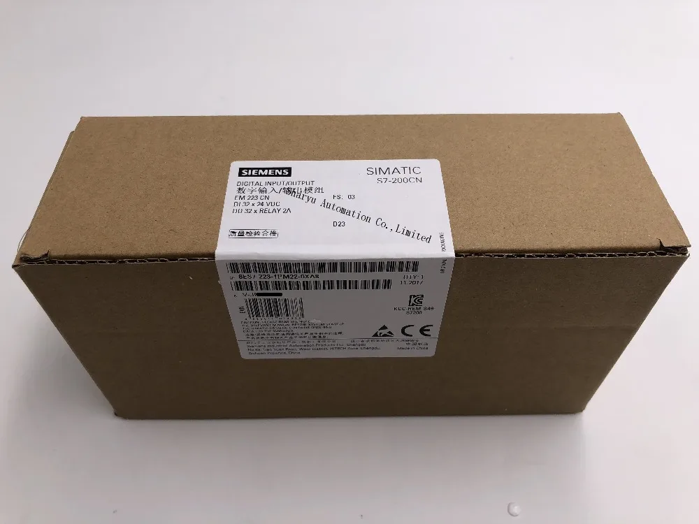 Оригинальный SIMATIC S7 200 цифровой I/O EM 223 6ES7 1PM22 0XA8 только для 22X ЦП 32 DI 24 V DC