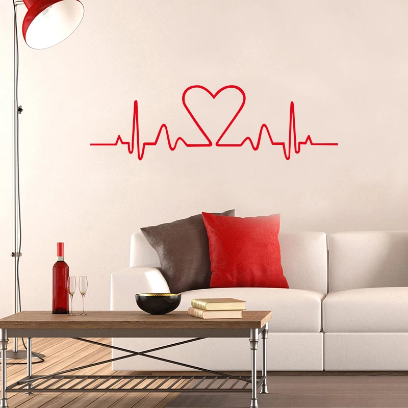 Vinyl Wall Sticker Electric Heart Removable Art Decal Living Room Mural Poster Family Fashion Simple Decorative Painting DD0420
Vinyl Wall Sticker Electric Heart Removable Art Decal Living Room Mural Poster Family Fashion Simple Decorative Painting DD0420