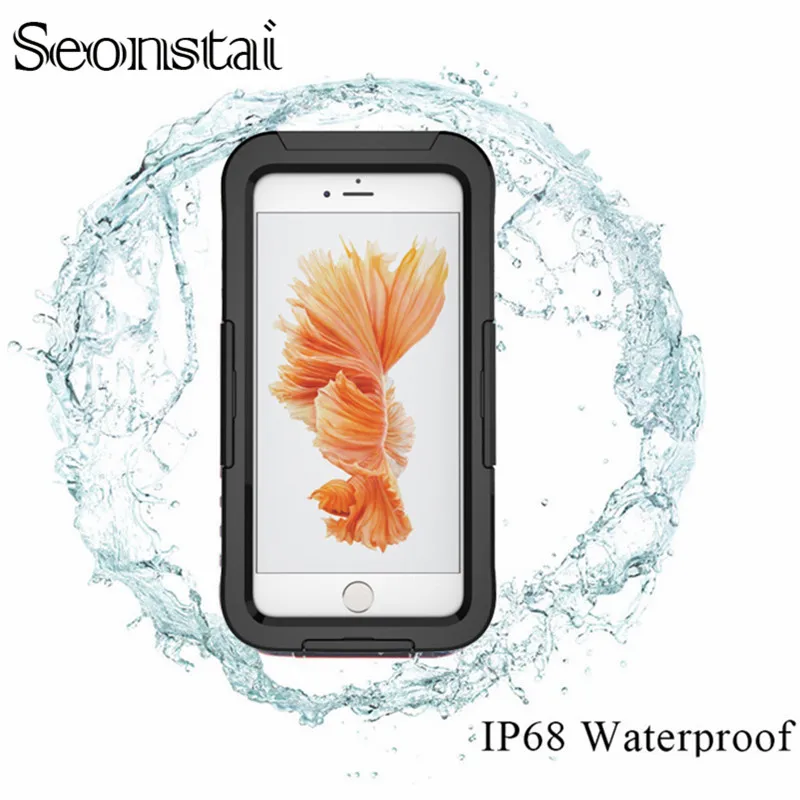 20ft for iphone 7 Waterproof Case Diving Underwater Watertight Cover For iPhone 6 7 6S Plus Hard PC + TPU Clear Touch Screen
20ft for iphone 7 Waterproof Case Diving Underwater Watertight Cover For iPhone 6 7 6S Plus Hard PC + TPU Clear Touch Screen