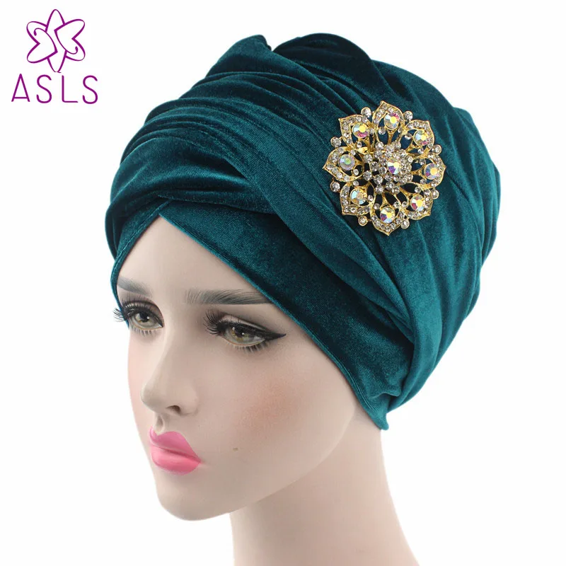 DHL Free shipping luxury hijab velvet Turban Head Wrap Extra Long velour tube indian Headwrap turbanTie with the jewelry brooch
DHL Free shipping luxury hijab velvet Turban Head Wrap Extra Long velour tube indian Headwrap turbanTie with the jewelry brooch